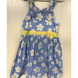 Nannette Kids Daisy Summer dress size 6 Like New